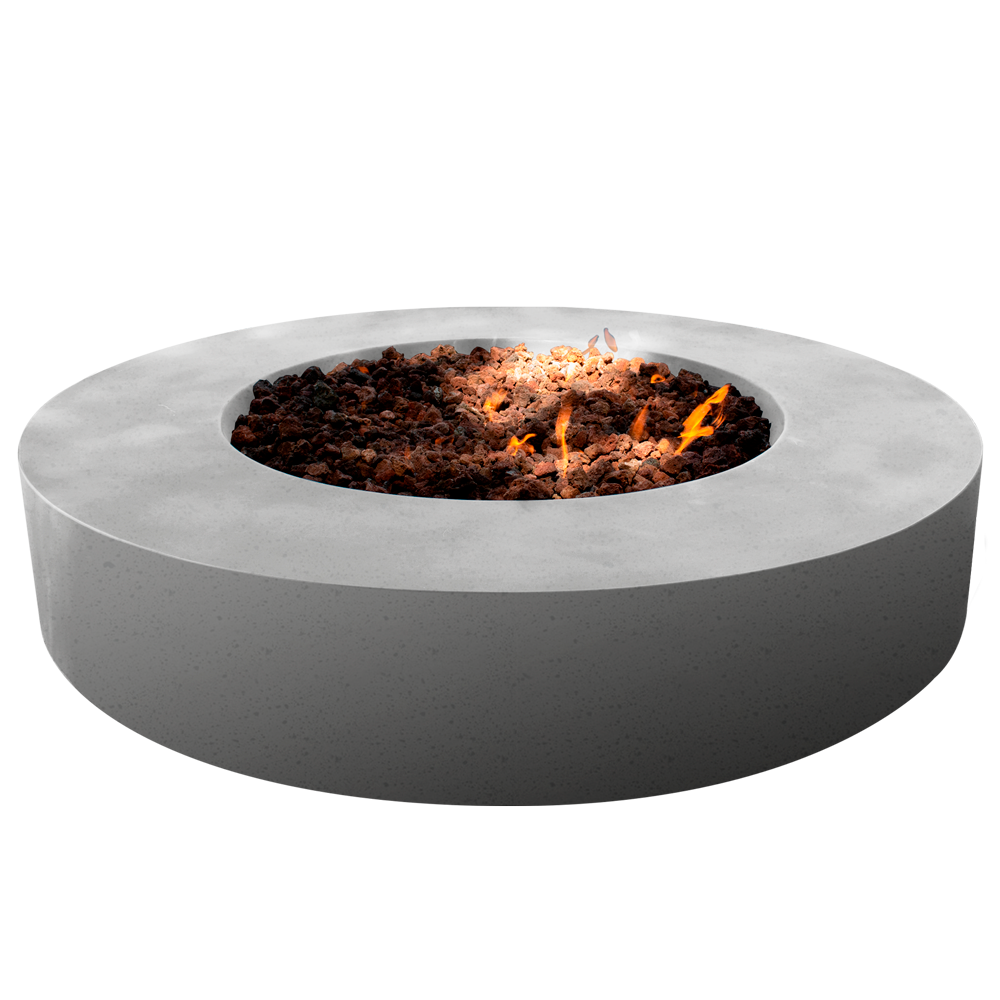 Coliseo Concrete Cylinder Fire Pit 02