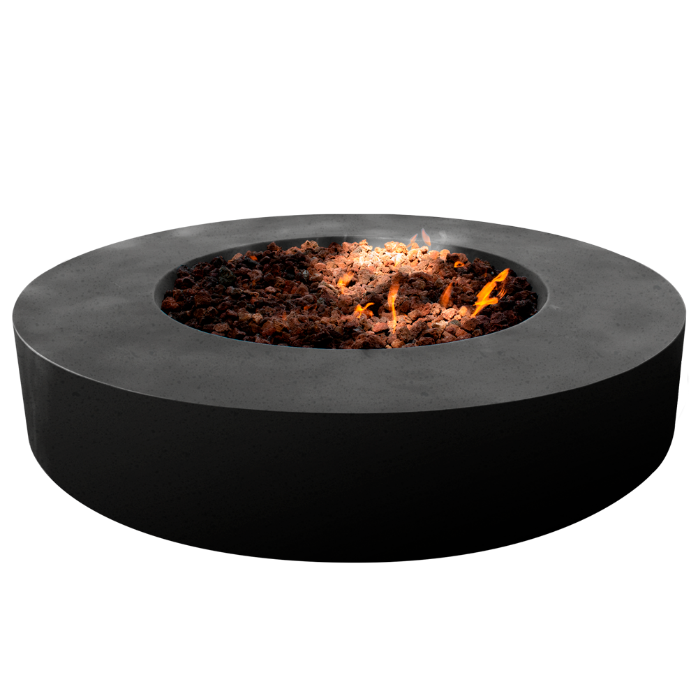 Coliseo Concrete Cylinder Fire Pit 02