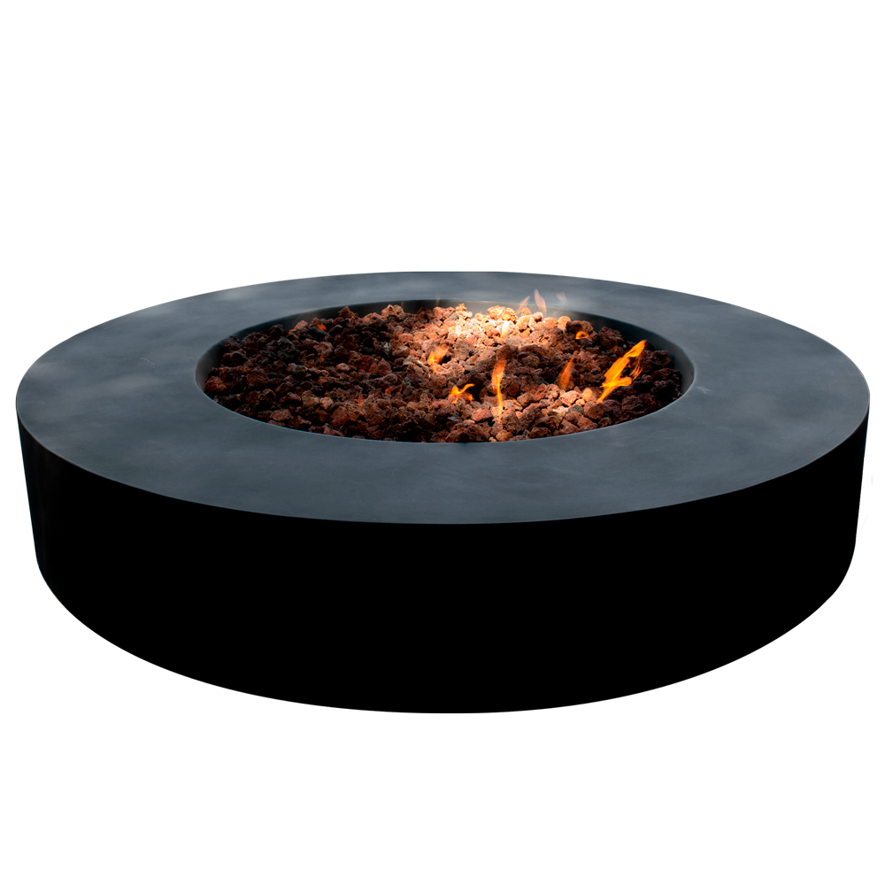 Coliseo Concrete Cylinder Fire Pit 02