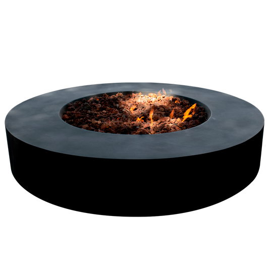 Coliseo Concrete Cylinder Fire Pit 02