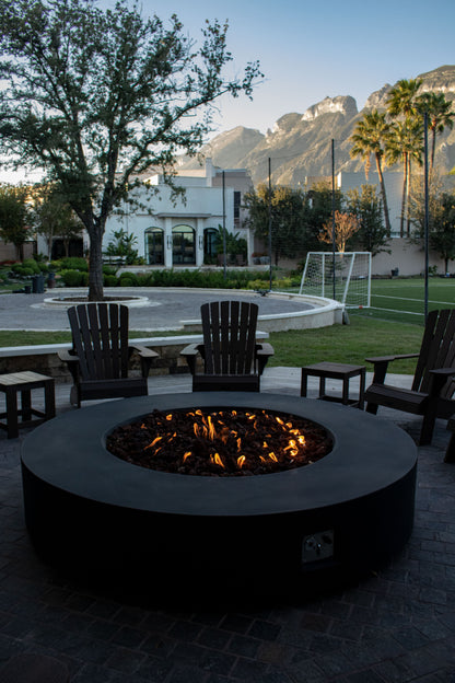 Coliseo Concrete Cylinder Fire Pit 02