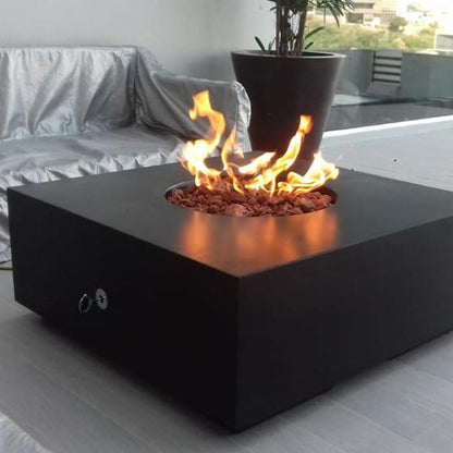 Praga Concrete Square Fire Pit