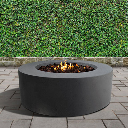 Coliseo Concrete Cylinder Fire Pit 01