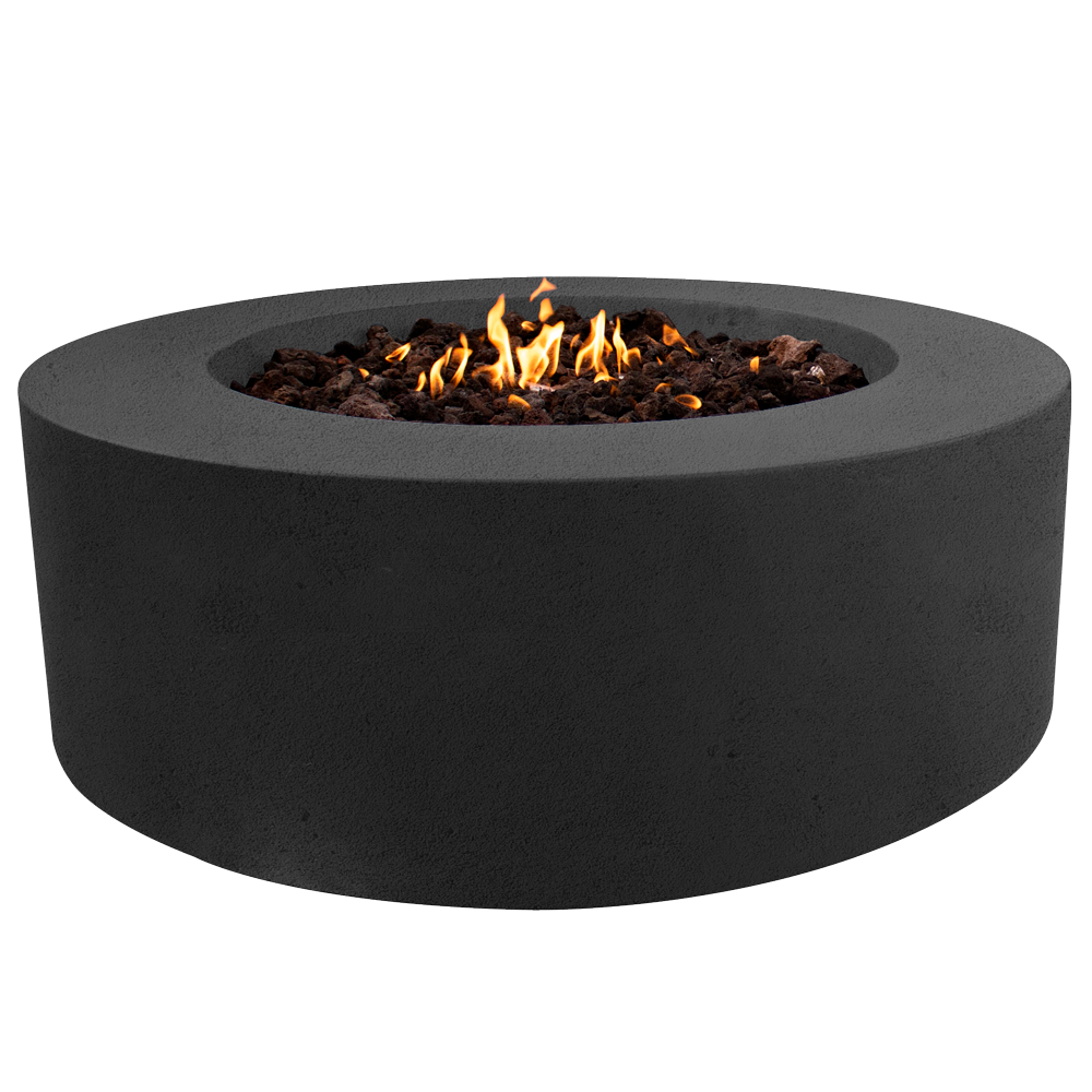 Coliseo Concrete Cylinder Fire Pit 01