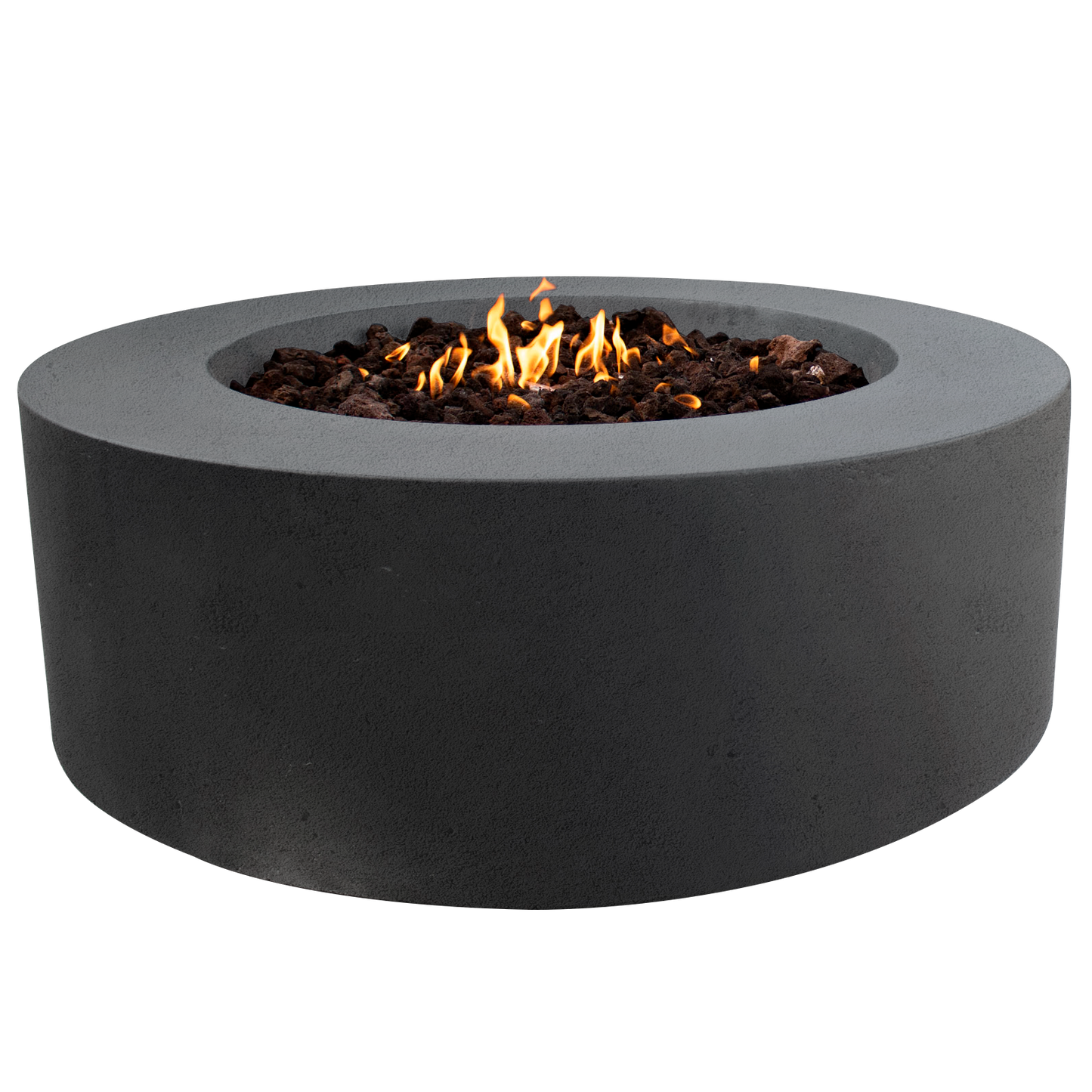 Coliseo Concrete Cylinder Fire Pit 01