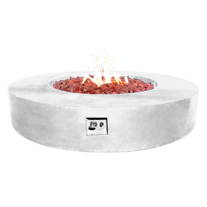 Coliseo Concrete Cylinder Fire Pit 02