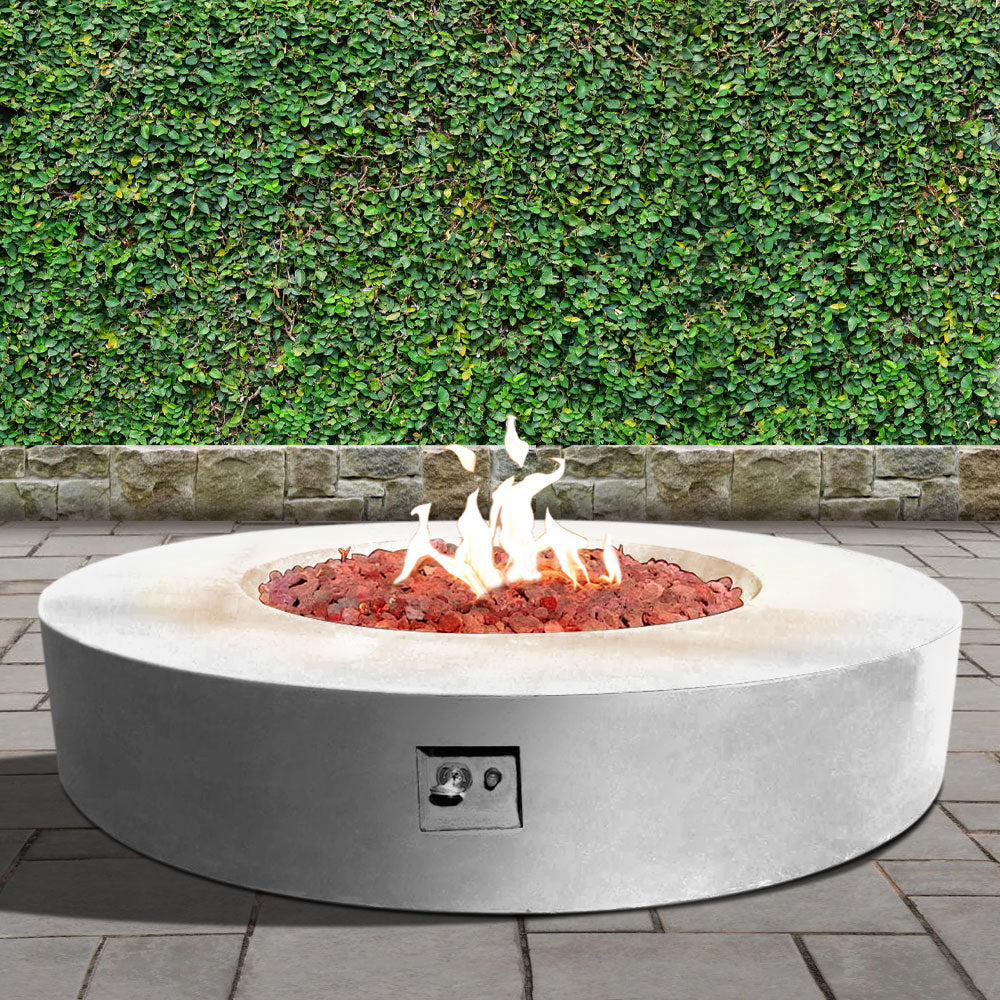 Coliseo Concrete Cylinder Fire Pit 02