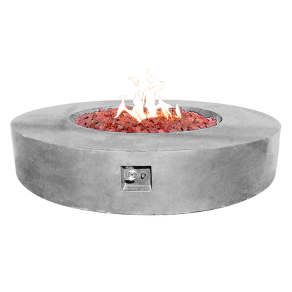 Coliseo Concrete Cylinder Fire Pit 02