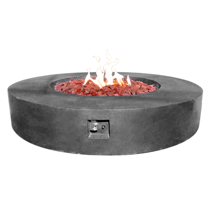 Coliseo Concrete Cylinder Fire Pit 02