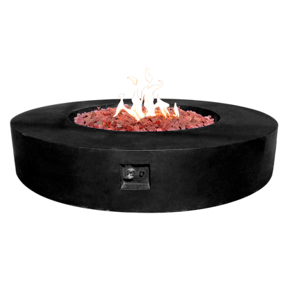 Coliseo Concrete Cylinder Fire Pit 02