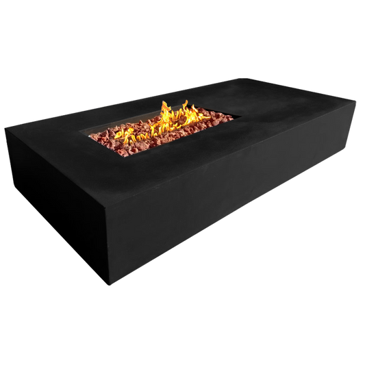 Manhattan Concrete Rectangular Fire Pit 02