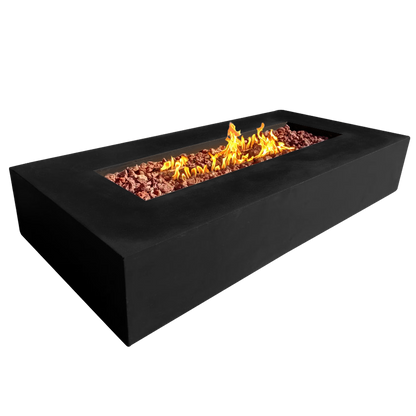 Manhattan Concrete Rectangular Fire Pit 03