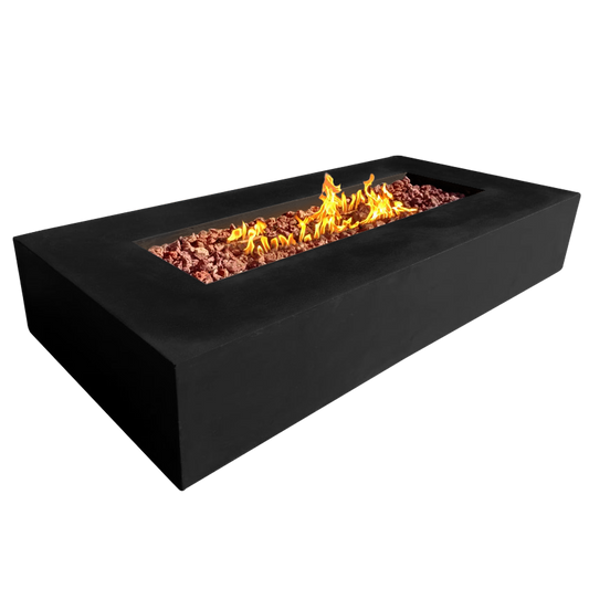 Manhattan Concrete Rectangular Fire Pit 03