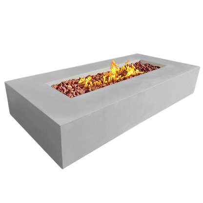 Manhattan Concrete Rectangular Fire Pit 03