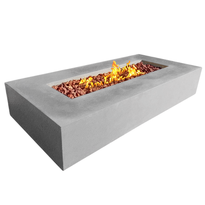 Manhattan Concrete Rectangular Fire Pit 03