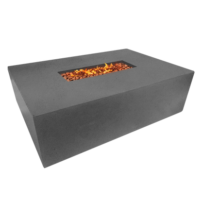 Manhattan Concrete Rectangular Fire Pit 04