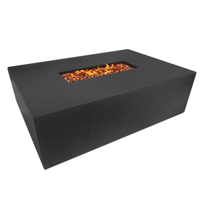 Manhattan Concrete Rectangular Fire Pit 04