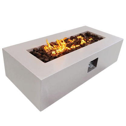 Manhattan Concrete Rectangular Fire Pit 05