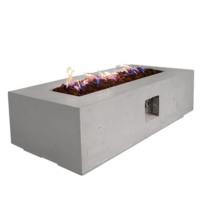 Manhattan Concrete Rectangular Fire Pit 05