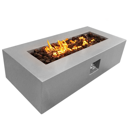 Manhattan Concrete Rectangular Fire Pit 05