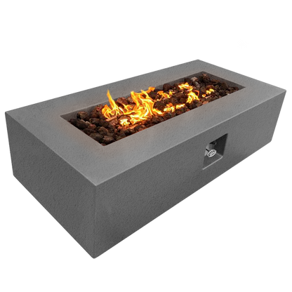 Manhattan Concrete Rectangular Fire Pit 05