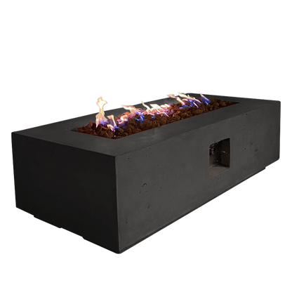 Manhattan Concrete Rectangular Fire Pit 05