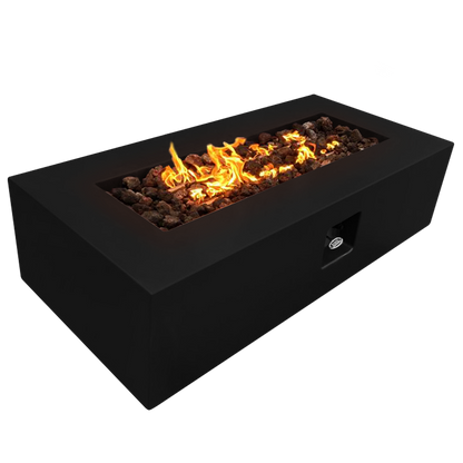 Manhattan Concrete Rectangular Fire Pit 05