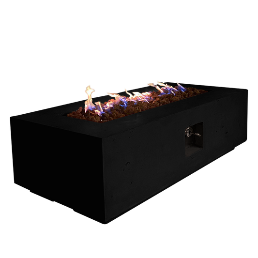 Manhattan Concrete Rectangular Fire Pit 05