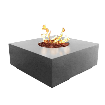 Praga Concrete Square Fire Pit