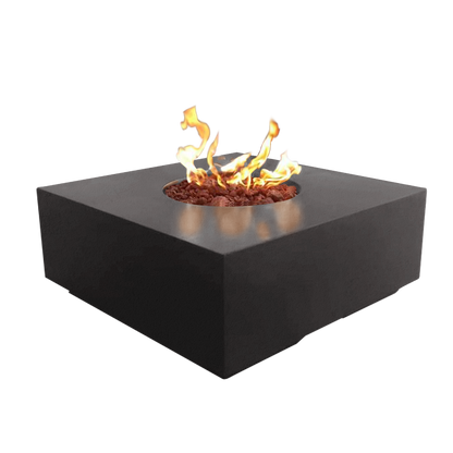 Praga Concrete Square Fire Pit