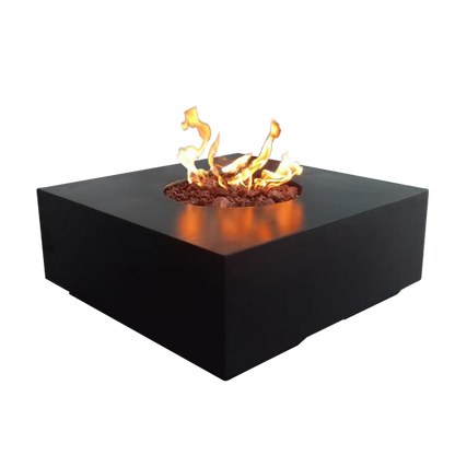 Praga Concrete Square Fire Pit