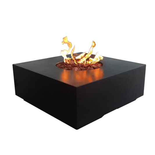 Praga Concrete Square Fire Pit