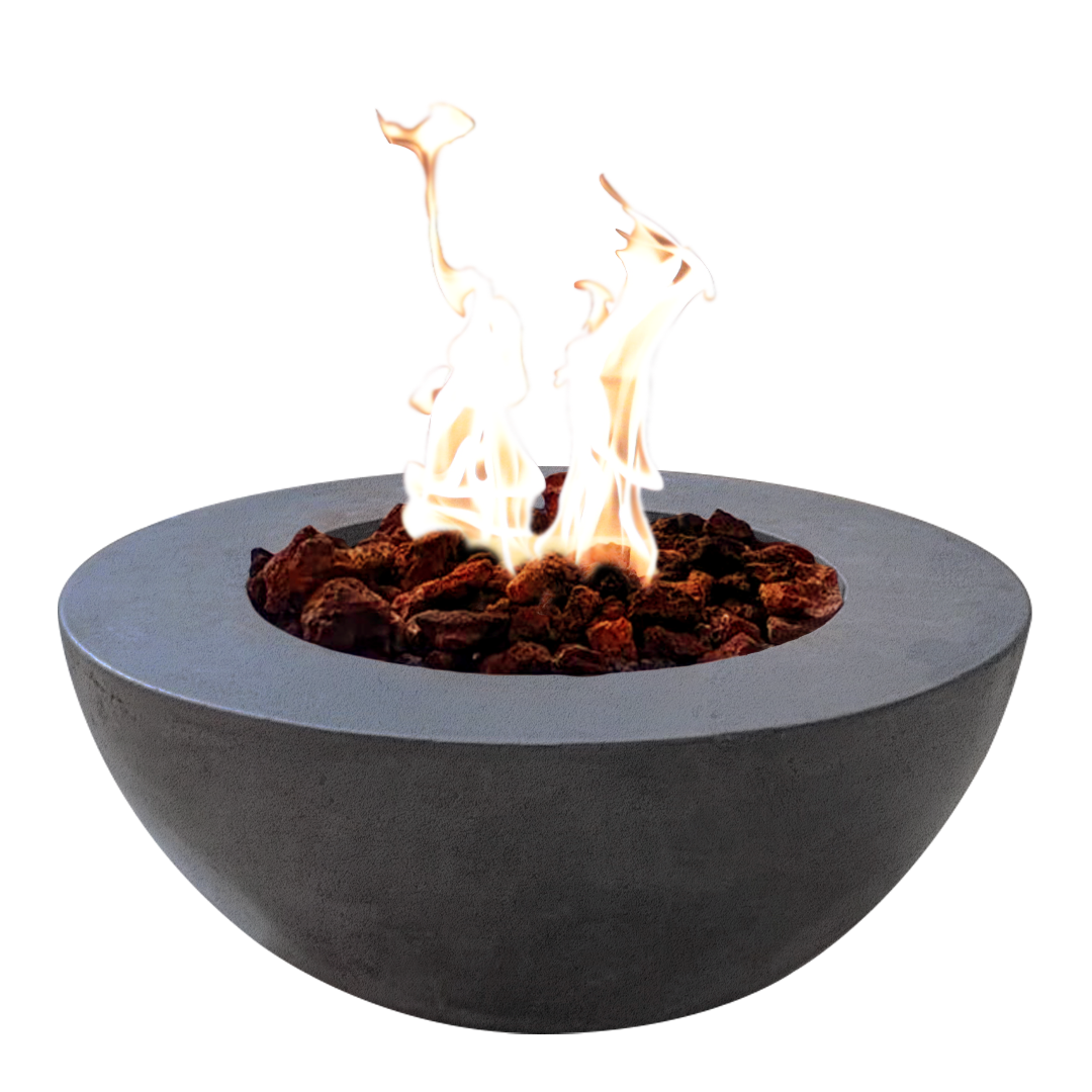 Venecia Concrete Fire Bowl 05